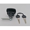 CR-MOESANCO® Caravan Boot Lock with Black Protective Lid with 2