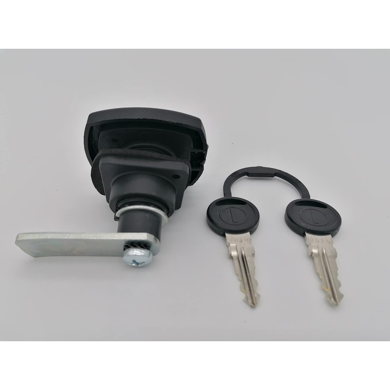 CR-MOESANCO® Caravan Boot Lock with Black Protective Lid with 2