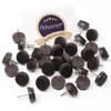 Felt Glider - Felt Pad with Pin/Nail - Brown or