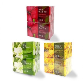 Dubore Moisturizing Soap Lily Rose Freesia 100g x 4-Pack Dubore Freesia Soap 100g x 4-Pack 2ea
