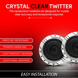 MB Quart XS2-216 6.5-Inch 240 Watt Component 2-Way Speaker System for Premium Car Audio