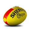 Sherrin Precision Synthetic Football, Yellow, Size 3