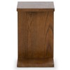 SAFAVIEH Couture Collection Kassia Medium Oak Brown C-Shaped Accent Table