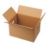 Smart Value B471J-L Cardboard Box with Hole, Large, Pack of 10