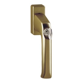 HOPPE Duraplus London Window Handle in Aluminium Bronze / Lockable