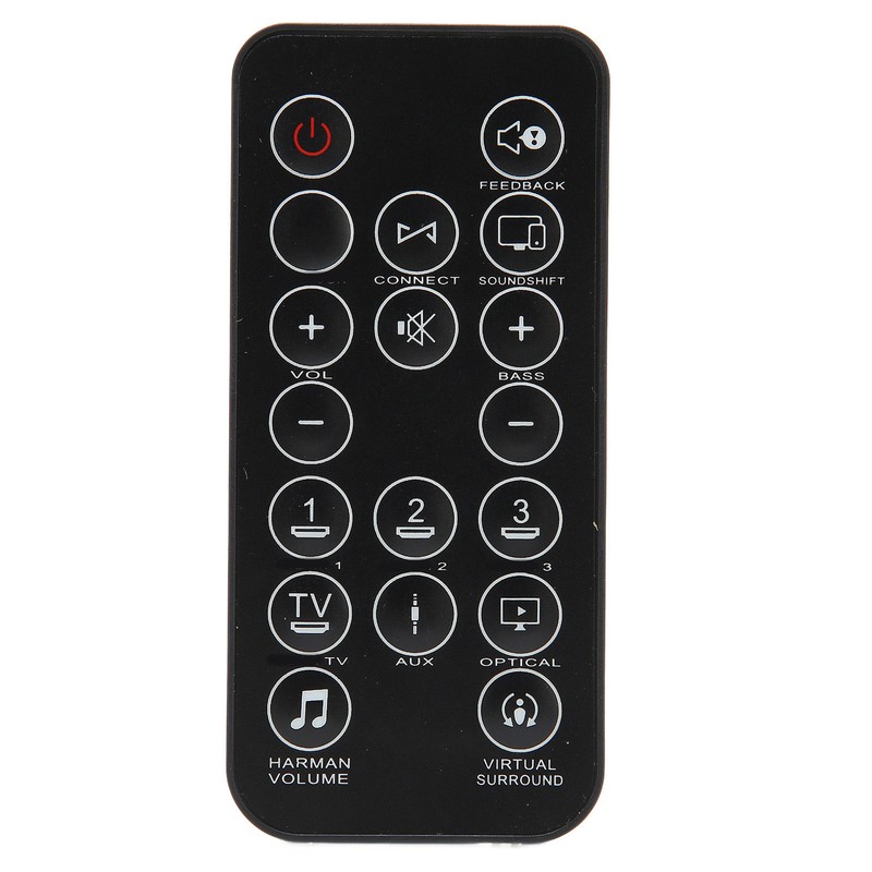 TV Remote Control ABS Replacement Smart Television Remote Compatible for