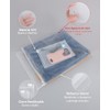 Bolsa Organizadora de Viaje Bolsas Esmerilada Resellable Boutique Envio Ropa