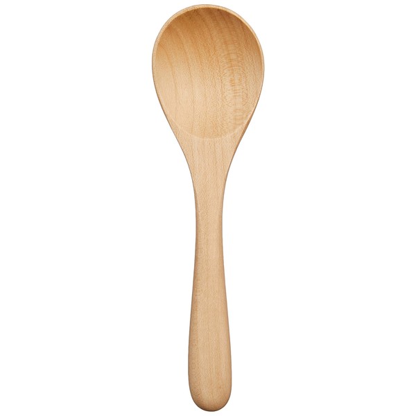 Craft Nuts OMC1211 Maple Cutlery Porridge Spoon, 61783 Maple Wood,
