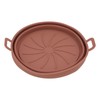 2PCS Fryer Silicone Liners Round 21cm Diameter with Handle Fryer