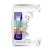 Silver Battery Tester for AAA, AA, C, D, 9v, N,