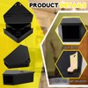 Qualirey 2 Pcs Mice Station with Key Triangle Mouse Station
