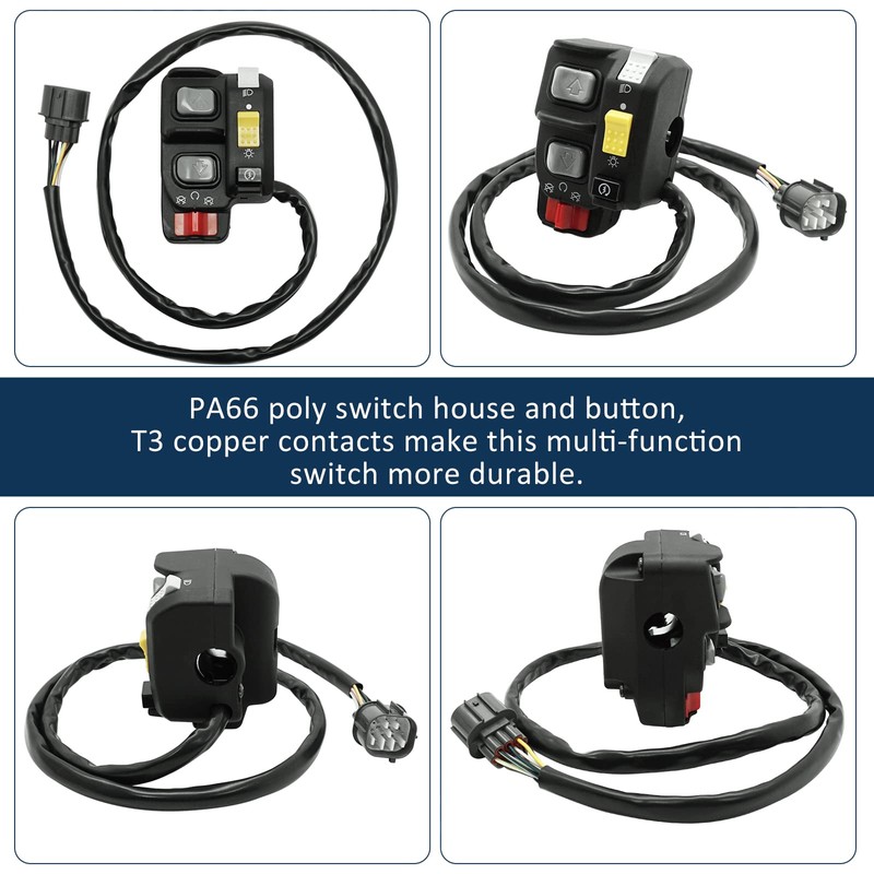 M MATI Handlebar Control Electric Shift Start Stop Headlight Switch