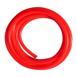 QuQuyi 3/8" (9mm) ID x 1/2" OD Silicone Vacuum Tubing Hose Red High Temperature Food Grade Pure Silicon Tube Air Hose Water Pipe for Pump Transfer, 3.28ft Length