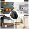 Zonon 12 Pcs Stainless Steel Soffit Vents 4 Inch Round