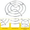 Cooling Rack Round Metal Trivets Holder Hot Pot Pan Cooking
