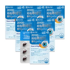 Chong Kun Dang 20100 Power Lutein Plus 30 Capsules 6 Boxes / 종근당 20100 파워 루테인 플러스 30캡슐 6박스