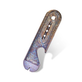 FANYCS Titanium EDC Pry Bar with Bottle Opener Function Portable Multi Tool (Colorful)