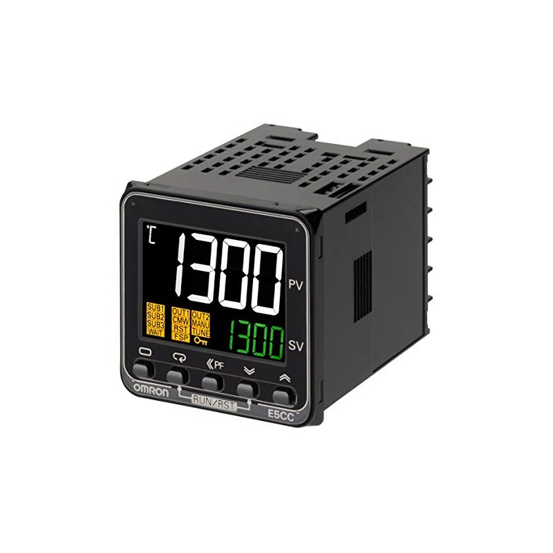 OMRON E5CC-RX3A5M-000 (689404), 1 X Input/Output, 100-240 VAC, 4-Digit Display,