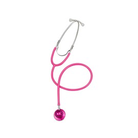 As One 7-8349-02 Navis Basic Nurse Scope Stethoscope, External Spring, Double, Pink