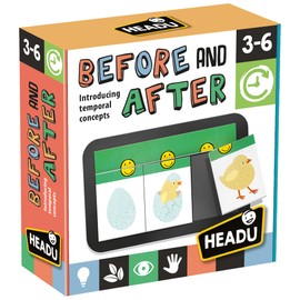HEADU | BEFORE AND AFTER - put things into the correct chronological order | Educational Games & Puzzles | Ages 3-6 years