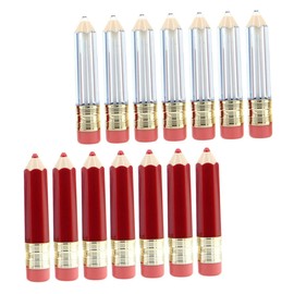 FOMIYES 14pcs Lip Gloss Lipstick Empty Tube Plastic Lip Balm Containers Mini Sample Jars Lip Balm Bottles Lip Empty Tubes Travel Containers for Liquids Lip Gloss Vials Filling Lip Stick