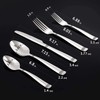 Dokaworld Flatware, Silverware Set for 8 persons, 40 Piece -