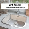 Stainless Steel Sink Drainer Anti-Clogging Basket Water Filter Sink Filter
