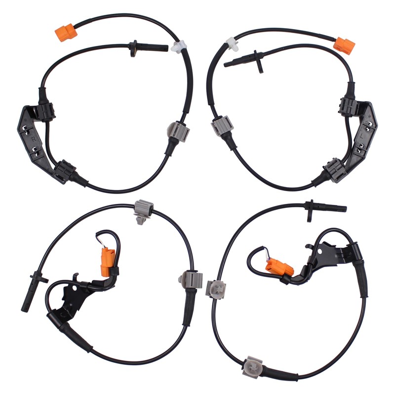 MOTOKU Front Rear ABS Wheel Speed Sensor Set for Honda