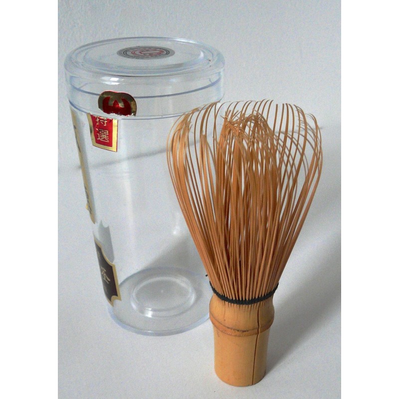 Japanese Matcha Whisk - Bamboo 100 Prong Traditional Wooden Chasen