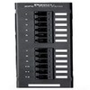 Panduit DP125E88TGY Category-5E 12-Port Flat Punchdown Patch Panel, Black