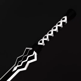 Generic SAO Black Foam Sword LARP 1:1 Prop Replica For Cosplay