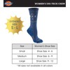 Dickies Women's Dri-tech Moisture Control Crew Socks Multipack, Denim Tribal