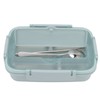 Lunch Box 4 Compartments Design 304 Stainless Steel Matching Tableware