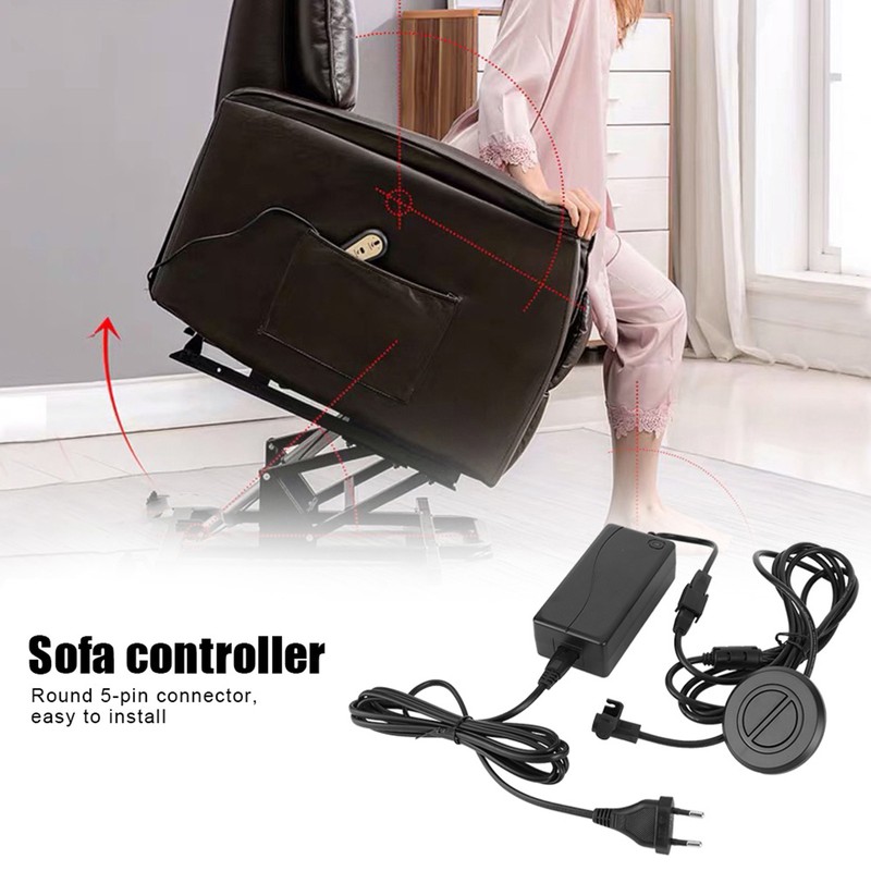Electric Sofa Hand Controller Recliner Wired Control Switch 01 Male