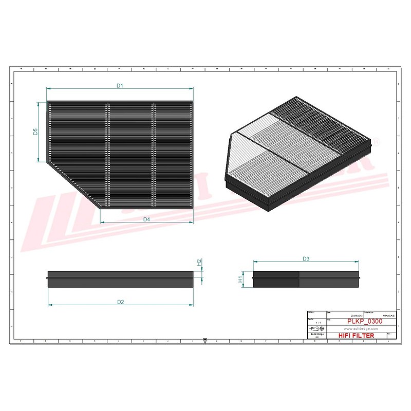 HIFI SC 50188 CA Cabin Air Filter