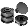 XIJIANG 3 Pieces Grass Trimmer Thread Spool, Φ1.65 mm 4.9