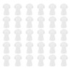 30pcs Hearing Amplifiers Eartips Soft Silicone White Accessories Replacement Earbud