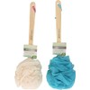 EcoTools, Ecopouf Bath Bush, Cepillo para Baño, Malla Reciclada, Mango