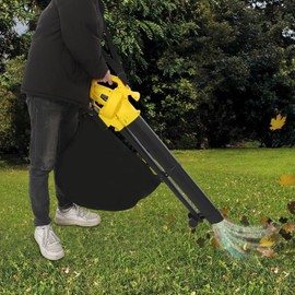 Electric Leaf Blower Cordless,Yard Vacuum Leaf Mulcher with 3000W Copper Motor,15000/min No-Load Speed,for Residential Gardens, Parks, and Commercial Landscapes