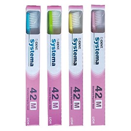 DENT.EX Systema Toothbruth, Set of 4, Assorted