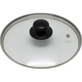 wanda-sixehu Tempered Glass Lid 20 cm [Neo Rota (Pressure Cooker 4l, Chocolat Fame Pressure Cooker 4l, Oath Both Hands Pressure Cooker 3l and 4l] 601629