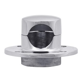 White Water AS7520S Stainless Hinged Round Chain/Rope Deck Pipe