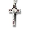 Joseph's Workshop Saint Benedict Brown Cross Keychain – Classic Benedictine