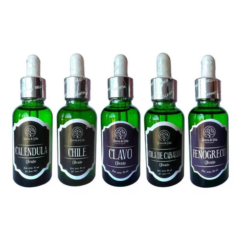 Tierra de Vida 10 Oleatos A Escoger Extractos Plantas 30ml