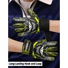 GRIPKNOX Goalie Gloves for Boys (Fluroscent Yellow, 6)