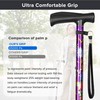 YOKABOZE Walking Cane for Women & Men, Folding Cane Lightweight