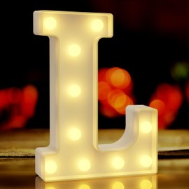 Marquee Light Up Letters L, Marquee Letters, Engagement Party Decorations, Teen Room Decor, Led Letter Light, Light Up Wall Decor, Lights for Room Decor, Valentine'S Day Decor, Proposal Decorations