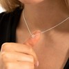 VRIUA Silver Necklace for Women 14k Gold Plated Star of