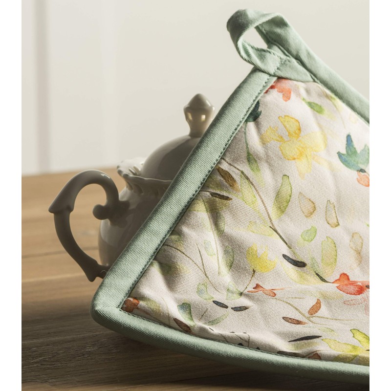 Maison d' Hermine Spring/Summer Set with Oven Gloves and Pot