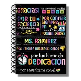 Agenda Escolar Directiva 2026 Personalizada 2026-2027